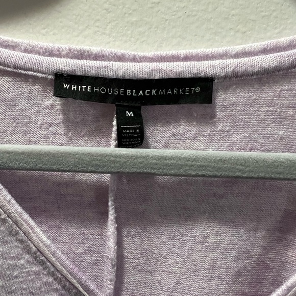 White House Black Market|Lilac|Tunic|Size M - Picture 4 of 5